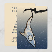 dolfijnencocoon kaart (Voorkant / Achterkant)