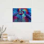 Dolfijnenergie Poster (Keuken)