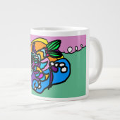 Dolfijnengolf grote koffiekop (Voorkant rechts)