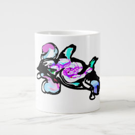 Dolfijnengolf plezier grote koffiekop