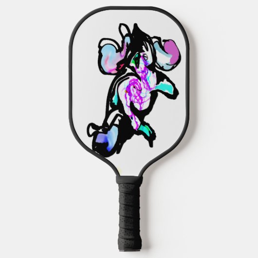 Dolfijnengolfplezier Pickleball Paddle (Voorkant)