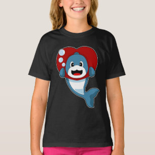 Dolfijnenhart T-shirt
