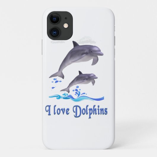 Dolfijnenliefde Case-Mate iPhone Case (Achterkant)