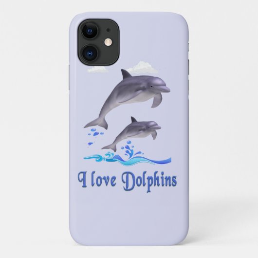 Dolfijnenliefde Case-Mate iPhone Case (Achterkant)