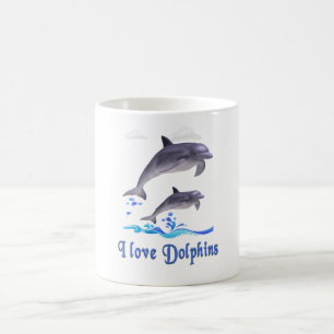 Dolfijnenliefde Koffiemok