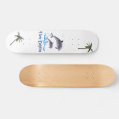 Dolfijnenliefde Persoonlijk Skateboard (Horizontaal)