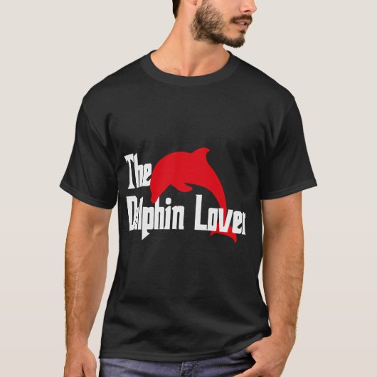 Dolfijnenliefhebber T-shirt (Voorkant)