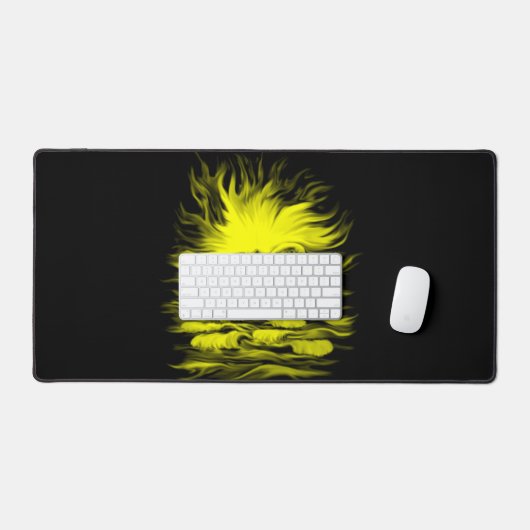 Dolfijnenpaar in de zon bureaumat (Keyboard & Muis)