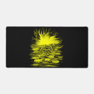 Dolfijnenpaar in de zon bureaumat