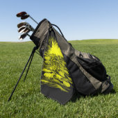 Dolfijnenpaar in de zon golfhanddoek (Groen)