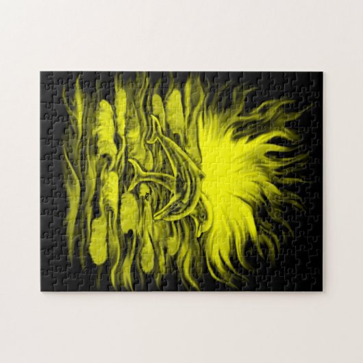 Dolfijnenpaar in de zon legpuzzel (Horizontaal)