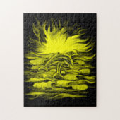 Dolfijnenpaar in de zon legpuzzel (Verticaal)