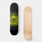 Dolfijnenpaar in de zon persoonlijk skateboard (Voorkant)