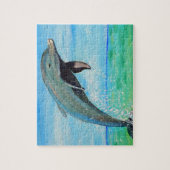 Dolfijnenschilderen Legpuzzel (Verticaal)