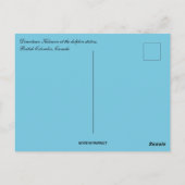 Dolfijnenstandbeeld in het centrum van Kelowna Bri Briefkaart (Achterkant)