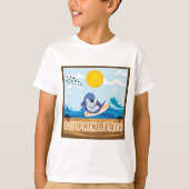 Dolfijnenstrand T-shirt (Voorkant)