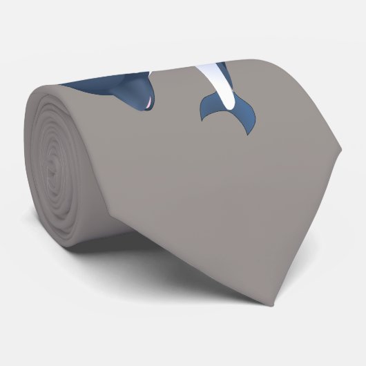 dolfijnenstropdas stropdas (Opgerold)