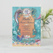 Dolfijnenzeemeermin onder de uitnodigingen van de  (Staand voorkant)