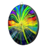 Dolfijnfamilie in de zon dartbord (Voorkant Rechts)