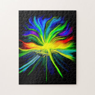 Dolfijnfamilie in de zon legpuzzel