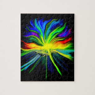 Dolfijnfamilie in de zon legpuzzel