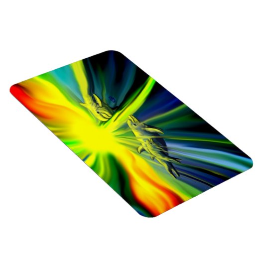 Dolfijnfamilie in de zon magneet (Rechterzijde)