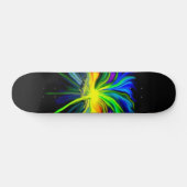 Dolfijnfamilie in de zon persoonlijk skateboard (Horizontaal)