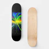 Dolfijnfamilie in de zon persoonlijk skateboard (Voorkant)