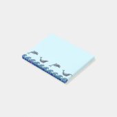 dolfijnmozaïek post-it® notes (Schuin)