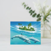 Dolfijnparadijs Briefkaart (Staand voorkant)