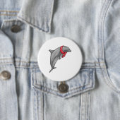 Dolfijnsjaal Ronde Button 7,6 Cm (In situ)