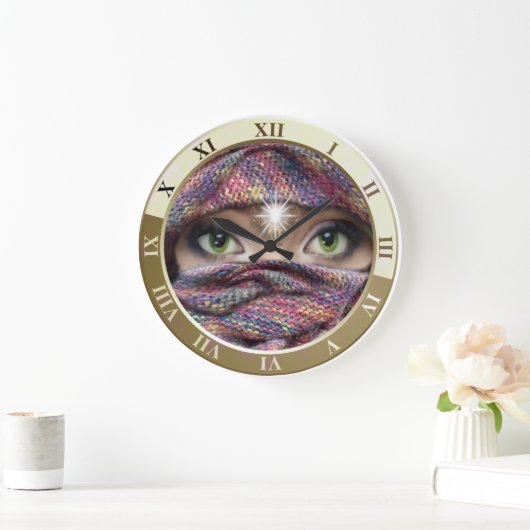 Dolfijntijd op leer grote klok (Huis)