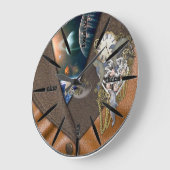 Dolfijntijd op leer grote klok (Hoek)