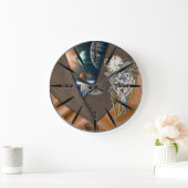 Dolfijntijd op leer grote klok (Huis)