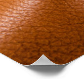 Dolfijntijd op leer poster (Hoek)