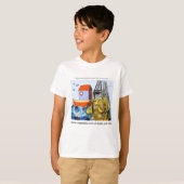 Dolfijnveilige Tuba Grappig T-shirt (Voorkant volledig)