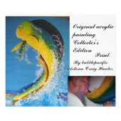 Dolfijnvis Foto Afdruk (Voorkant)