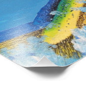 Dolfijnvis Foto Afdruk (Hoek)