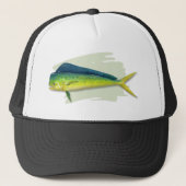 Dolfijnvis (Mahi Mahi) Trucker Hat Trucker Pet (Voorkant)