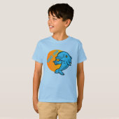 Dolfijnwijzer Neon Splash T-shirt (Voorkant volledig)