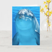 DOLFIN FOTOGRAPHY BIRTHDAY KAART (Gele Bloem)