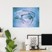 Dolfine in beweging poster (Thuiskantoor)