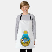 Dolfine in zwemmen in aquarium schort (Gedragen)