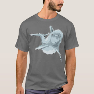 Dolfine in zwemmen t-shirt