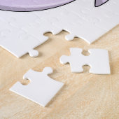 Dolfine met Daisy Flower Legpuzzel (Zijkant)