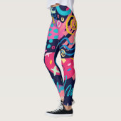 Dolgemaakt met Kleur Leggings (Links)