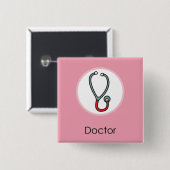 Doljabi Doljanchi Dol Koreaans eerste verjaardag Vierkante Button 5,1 Cm (Voorkant /achterkant)