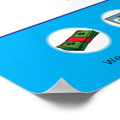 Doljabi Doljanchi Dol Koreaans eerste verjaardagsb Poster (Hoek)