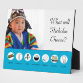 Doljabi Doljanchi Dol Koreaanse eerste verjaardag Fotoplaat (Zijkant)