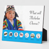 Doljabi Doljanchi Dol Koreaanse eerste verjaardag Fotoplaat (Zijkant)